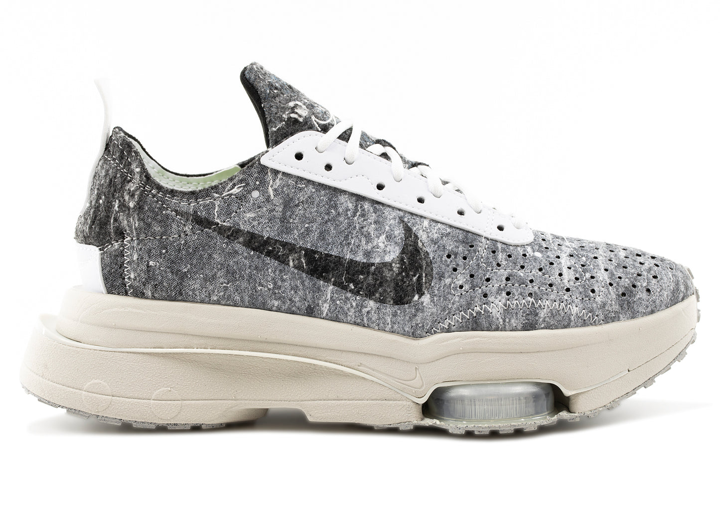Women's Nike Air Zoom-Type SE in White / Light Bone / Black