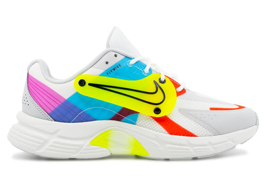 Women's Nike Alpina 5000 in Summit White / Black / Volt / Blue Fury