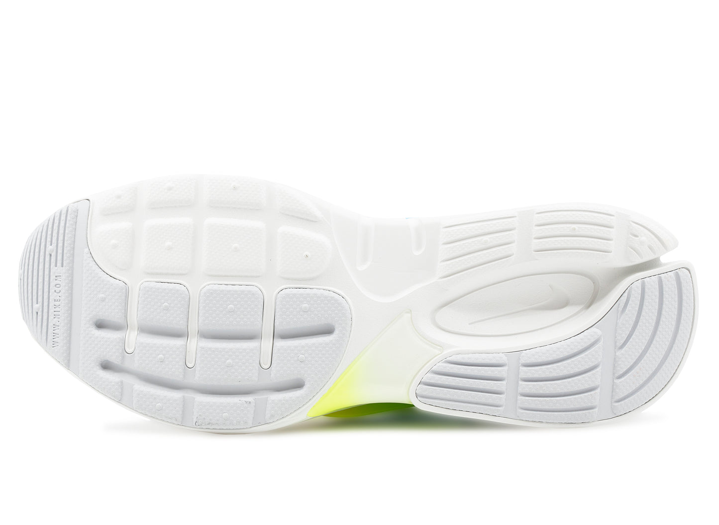 Women's Nike Alpina 5000 in Summit White / Black / Volt / Blue Fury