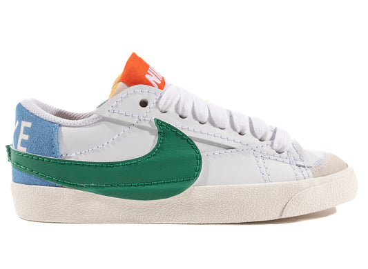 Women's Nike Blazer Low '77 Jumbo in White / Malachite / University Blue