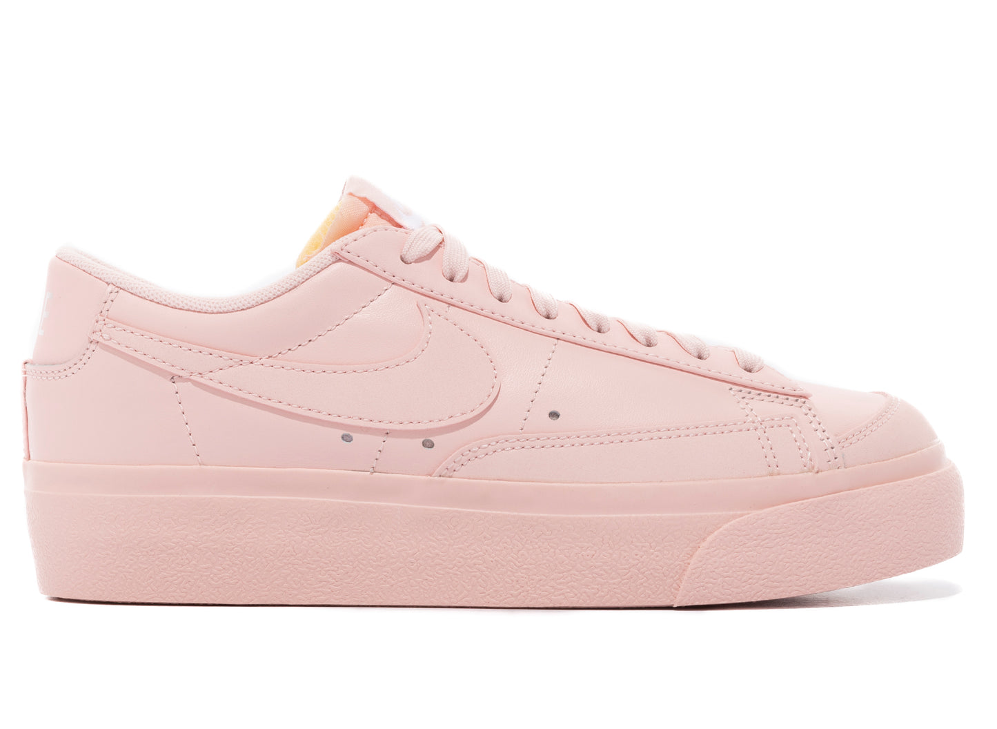 Women's Nike Blazer Low Platform in Atmosphere / Black / Team Orange