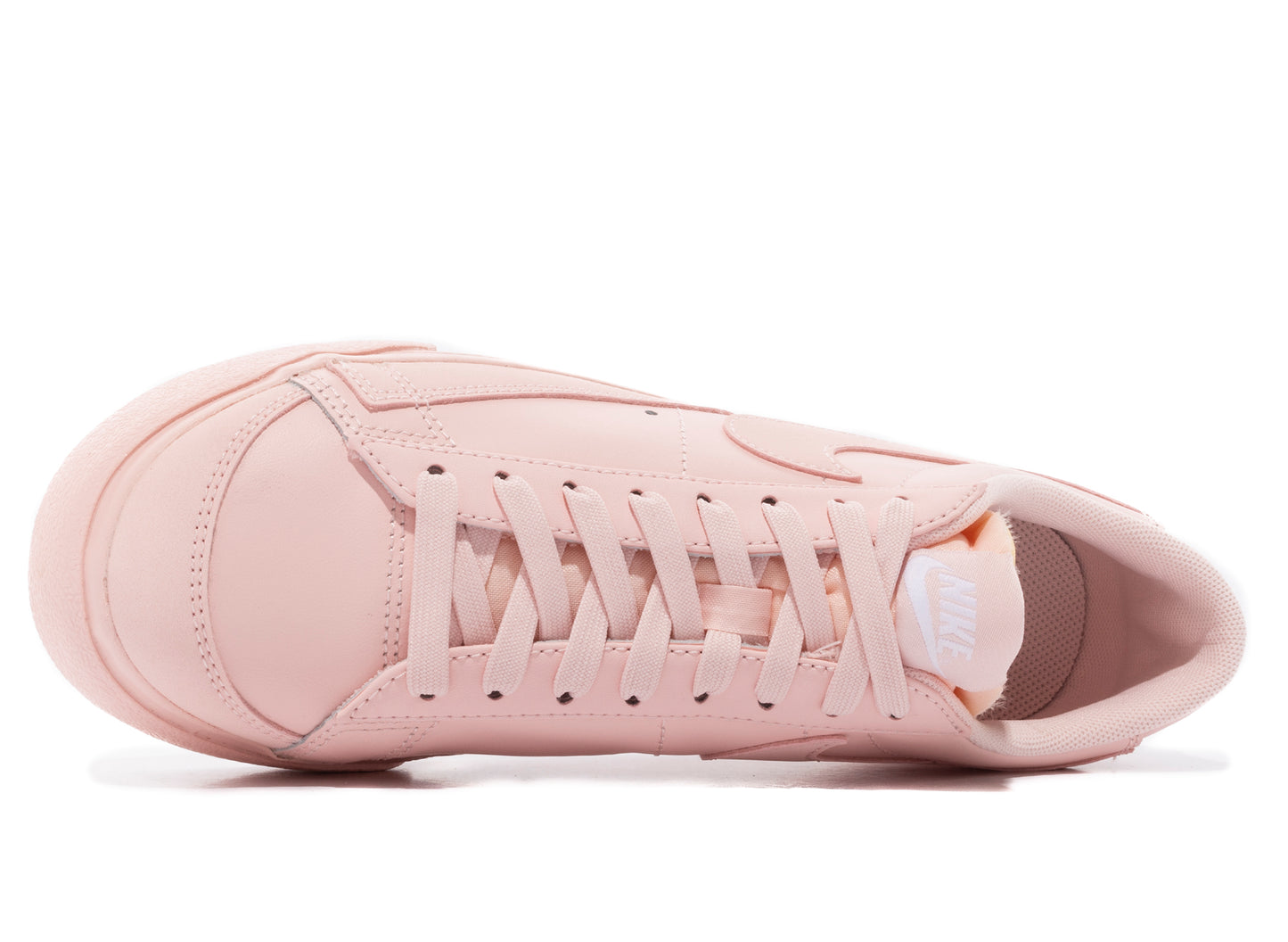 Women's Nike Blazer Low Platform in Atmosphere / Black / Team Orange