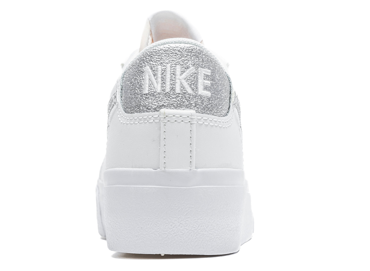 Women's Nike Blazer Low Platform in Summit White / Metallic Silver / Sail / White - view 2