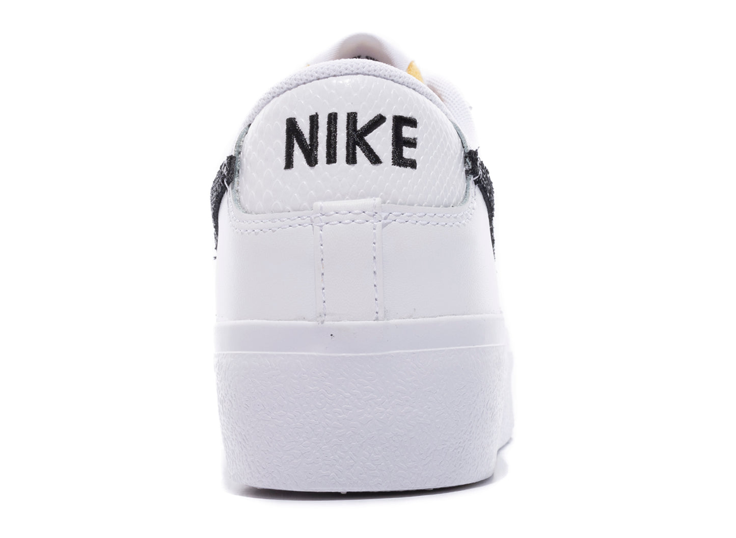 Women's Nike Blazer Low Premium in White / Black / Natural