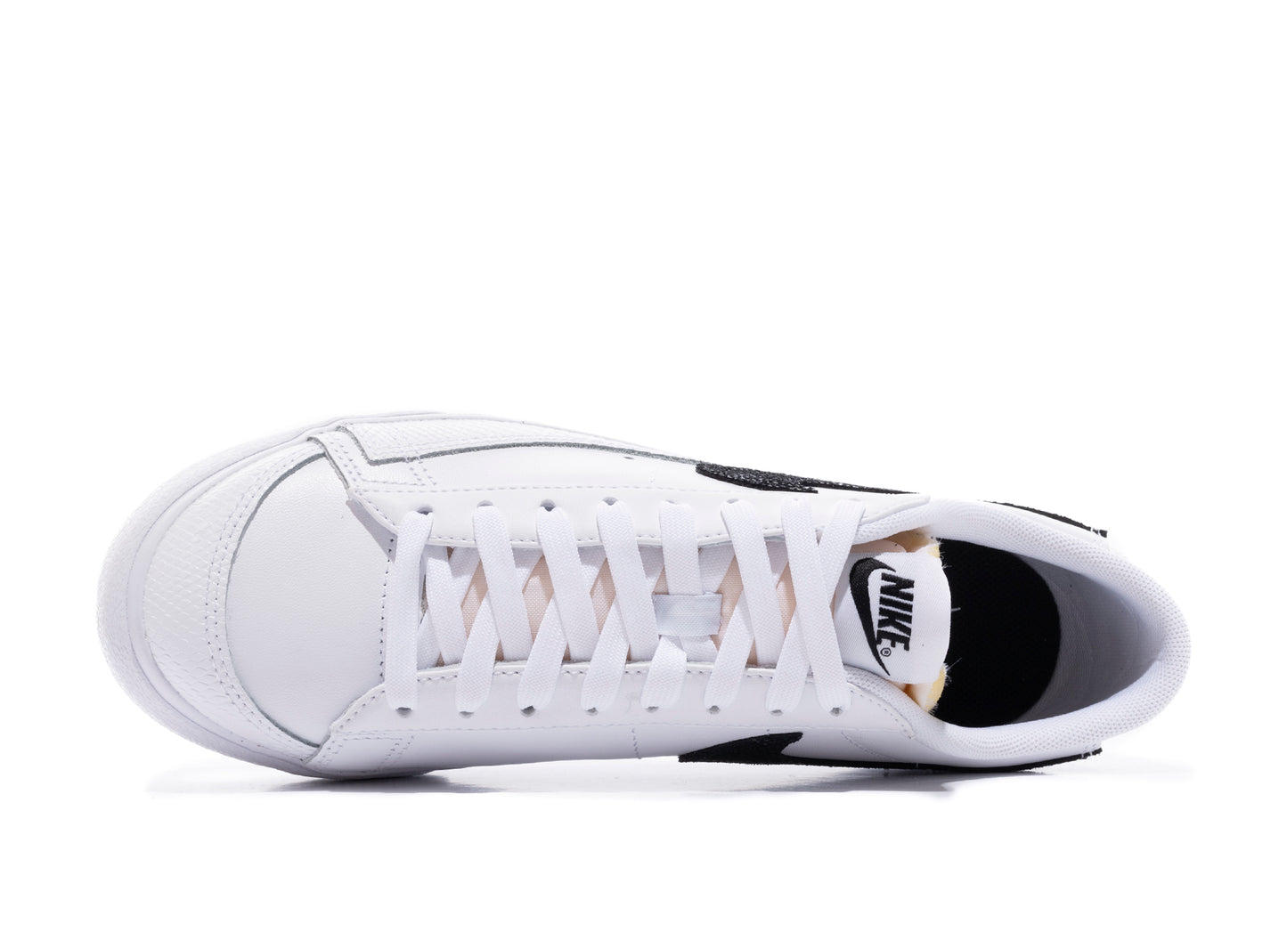Women's Nike Blazer Low Premium in White / Black / Natural