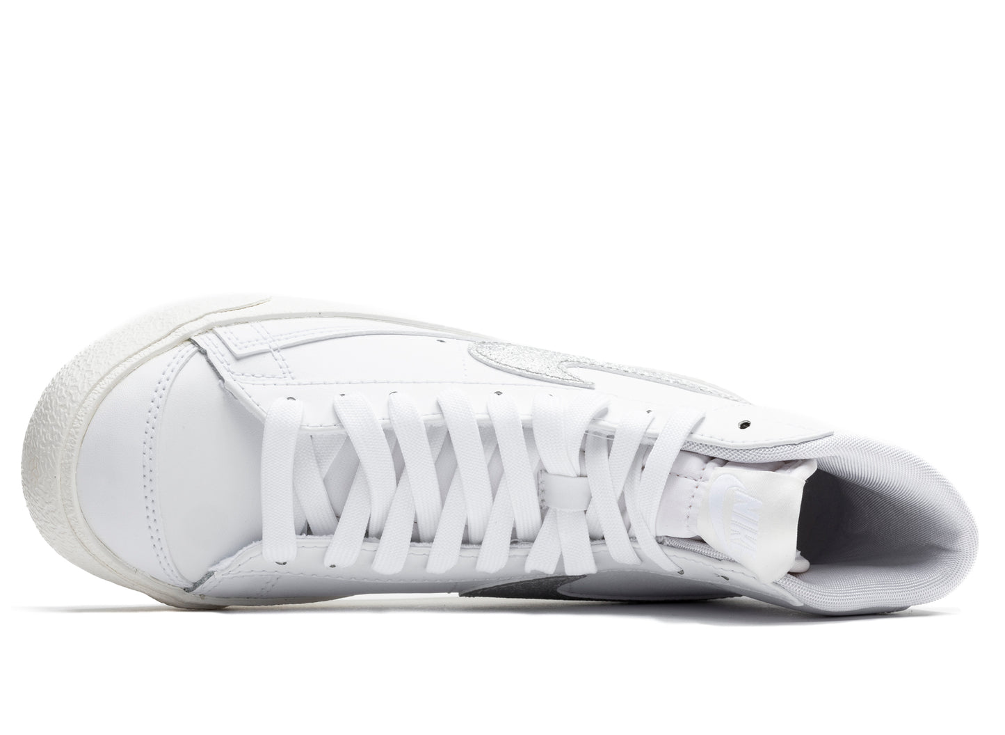 Women's Nike Blazer Mid '77 Essential in White / Metallic Silver / Sail / Summit White - view 4