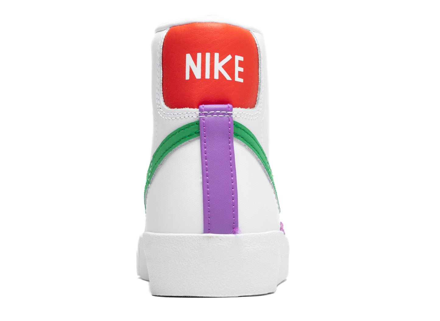 Women's Nike Blazer Mid '77 in White / Stadium Green / Picante Red - view 2