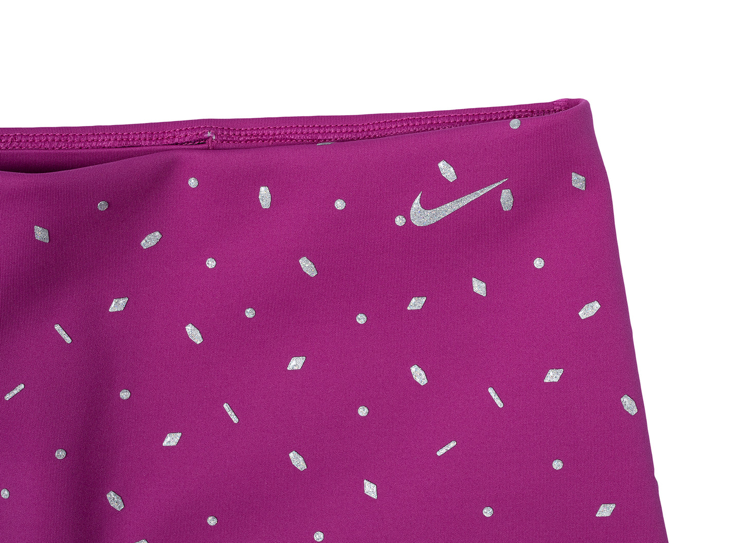 Women's Nike BTQ Gems Shorts in Cactus Flower / Metallic Silver