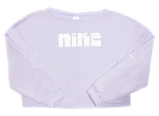Women's Nike Fleece Optimism Crewneck in Pure Violet