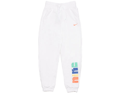 Women's Nike Fleece Optimism Pants in White