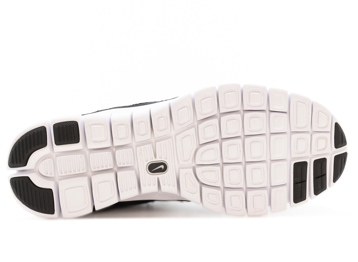 Women's Nike Free Run 2 in Black / White / Dark Grey