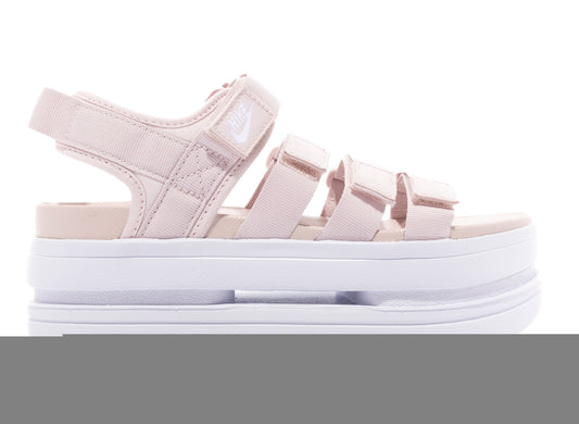 Women's Nike Icon Classic Sandals in Barely Rose / White / Pink Oxford