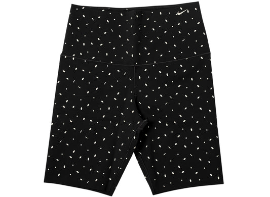 Women's Nike NSW Gems 7" Shorts in Black / Metallic Silver