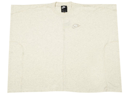 Women's Nike Sportswear Earth Day S/S Tee in Oatmeal Heather / White