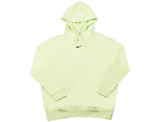 Women's Nike Sportswear Essentials Collection Fleece Hoodie in Lime Ice / Black