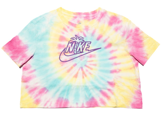 Women's Nike Sportswear S/S Spring Crop Tee in White