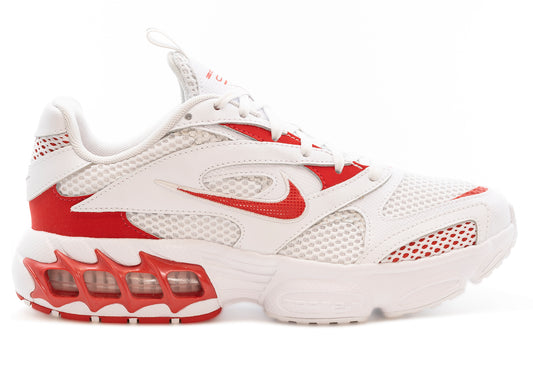 Women's Nike Zoom Air Fire in White / University Red / Metallic Silver