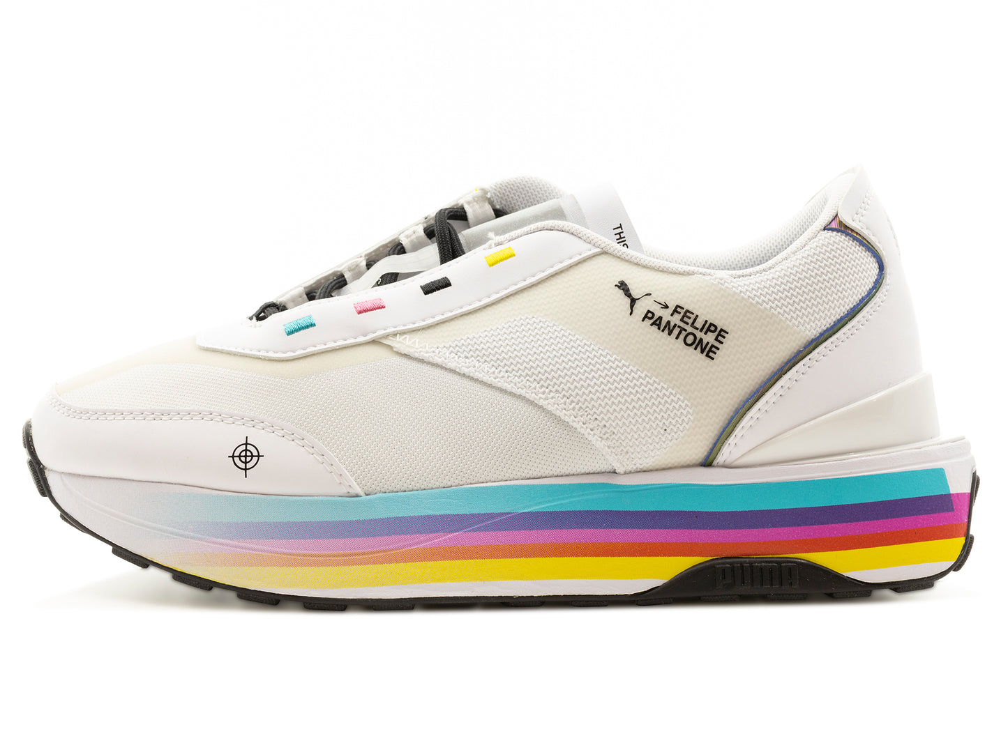 Women's Puma x Felipe Pantone Cruise Rider in Puma White
