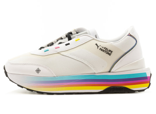 Women's Puma x Felipe Pantone Cruise Rider in Puma White