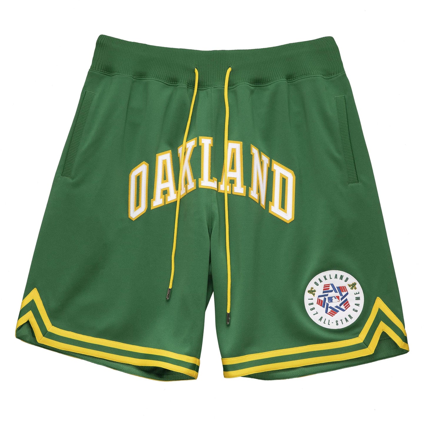 Just Don x Mitchell & Ness Homerun Derby Oakland Athletics Shorts