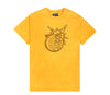 The Hundreds x Joshua Vides Adam Bomb T-Shirt in Gold