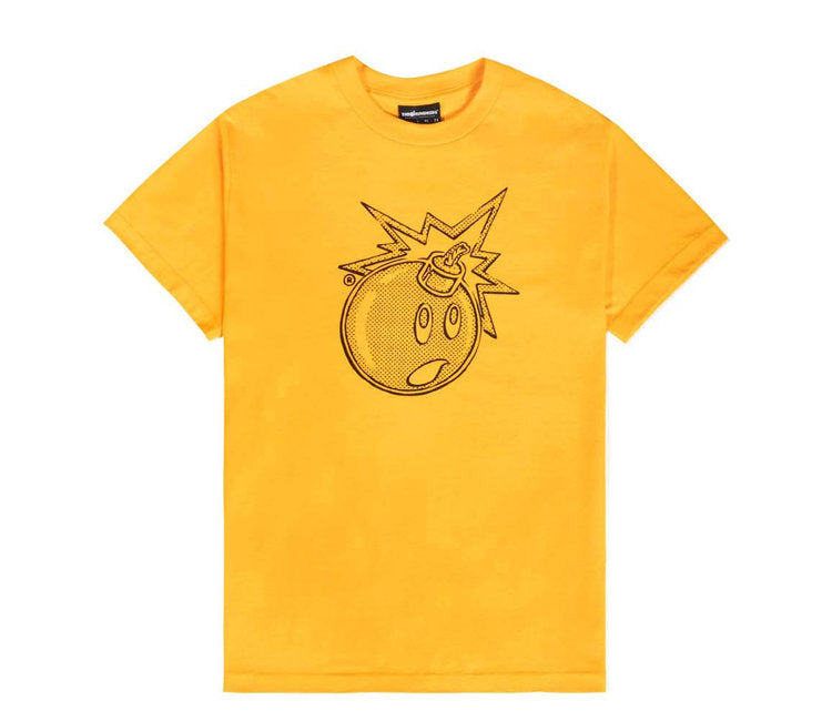 The Hundreds x Joshua Vides Adam Bomb T-Shirt in Gold