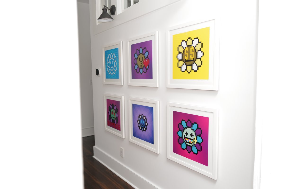 Design details in the front apartment